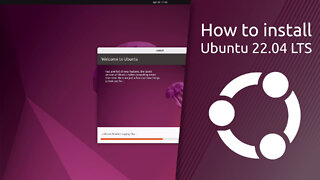 How to install Ubuntu 22.04 LTS