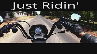 Just riding. Nothing else