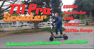 T11 Pro 6000W Scooter Unbox and Ride!