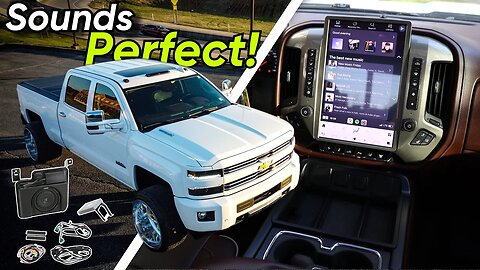 ULTIMATE Silverado Stereo / Head Unit / Sub Upgrades on my LML Duramax