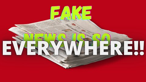 Don't Click on FAKE NEWS, Just don't do it!