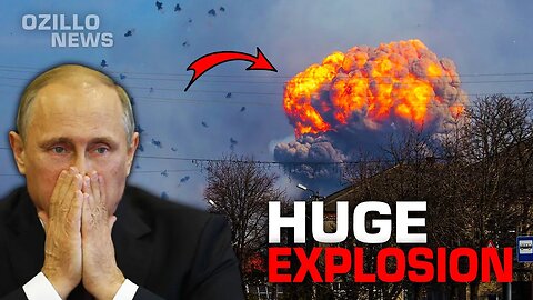 Russian Occupied Melitopol On Fire! Huge Explosions Were Heard in The City!