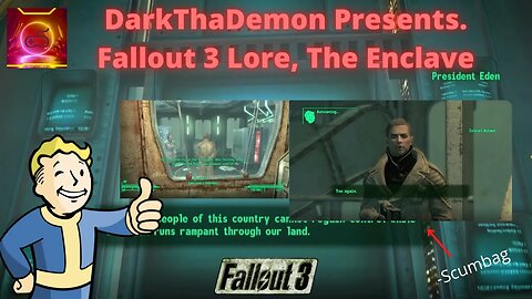 Fallout 3 Lore - Who are the enclave? What are their motives? The Enclave Cliff-Hangar Explained