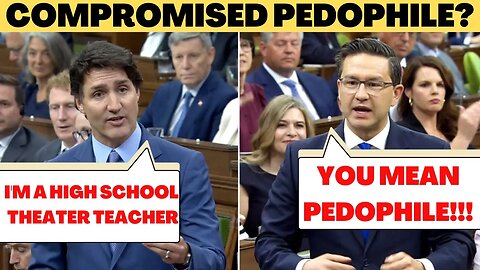 Pedophile Justin Trudeau called out by Pierre Poilievre. Ben Bankas is running for Mayor.