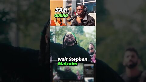 Is Steven Malcom Jamaican? #cardio #stevenmalcolm #samqueng #christianrap #cardioreaction