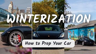 How to Winterize Your Car and Prep for Winter Storage