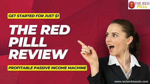 The Red Pilll Review - How Profitable Passive Income Machine