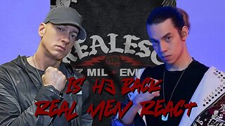 Real Men React| Realest By Ez Mil Feat Eminem| Do You Think Shady Is Back?