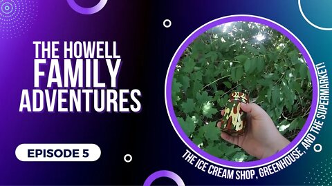Geocaching Episode 5 | The Ice Cream Shop, Greenhouse, and Supermarket!