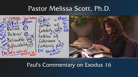 Exodus 16, 2 Corinthians 8 - Paul’s Commentary on Exodus 16