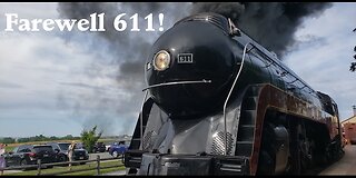 N & W #611 Farewell at Strasburg Railroad during Memorial Weekend