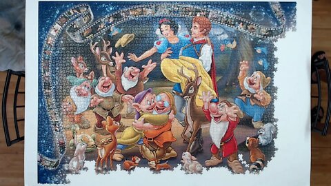 Snow White 40,320 Piece Jigsaw Puzzle Time Lapse