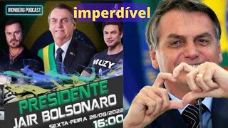 PRESIDENTE JAIR BOLSONARO NO IRONBERG PODCAST