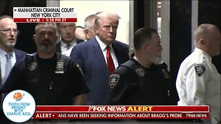 Trump Enters Court Room Breaking News 4/4/23 DARK DAY IN AMERICAN HISTORY