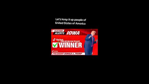 Trump wins Iowa