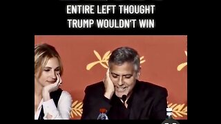 When the Left was SURE Trump would lose