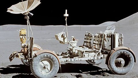 NASA PUT A CAR ON THE MOON