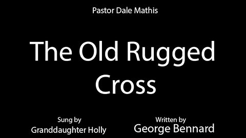 The Old Rugged Cross