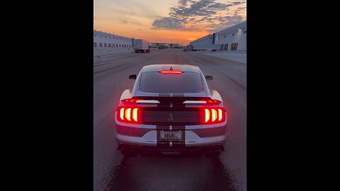 Ford Mustang GT 500 … creating clouds 🌩️🌩️