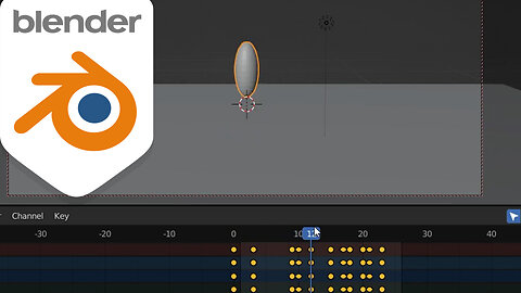 Intro to Blender lecture 03: Animating a Bouncing Ball