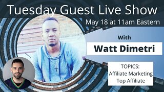 Guest Live Show With Watt Dimetri