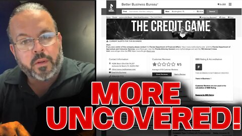 THE CREDIT GAME REVIEW VICTIM OF THE CREDIT GAME UNCOVERS MORE ABOUT WHAT MIKE IS DOING!