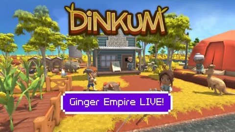 🔴Dinkum Live! Farming for Giant Field Sprinklers🔴