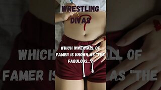 Wrestling Divas #shorts #aew #wwe #subscribe #wrestling #trivia