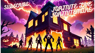 "🔴 Live Now: Fortnite Fortnitemares 2023 Hype! Let's Get Spooky! 👻🪓"