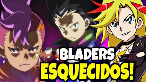 5 PERSONAGENS ESQUECIDOS DE BEYBLADE BURST