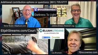 12/13/2022 Elijah Streams with Steve Shultz, Juan O'Savin, Loy Brunson and Johnny Enlow: Prophets and Patriots