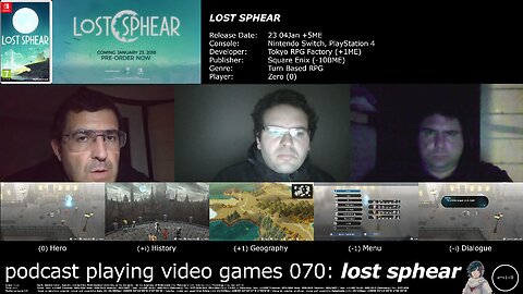 +11 002/004 009/013 003/007 podcast playing video games 070: lost sphear