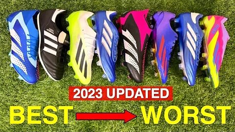 RANKING every 2023 Adidas football boot from BEST TO WORST - UPDATED