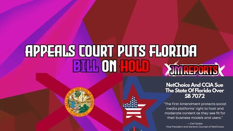 Florida court keeps censorship law bill on hold