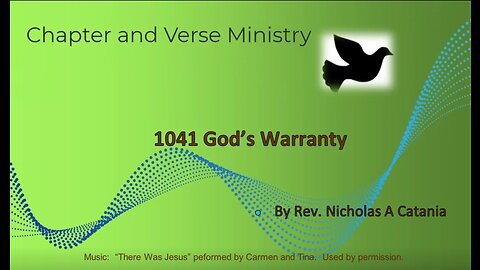 1041 God's Warranty