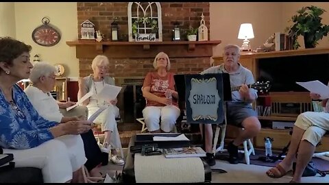 Thank You Lord - worship time, Jesus, Martins/Petermans home group, Charlotte, NC 07.29.22