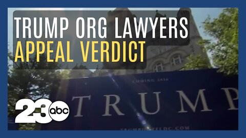 Trump lawyers appeal Trump Org tax fraud verdict