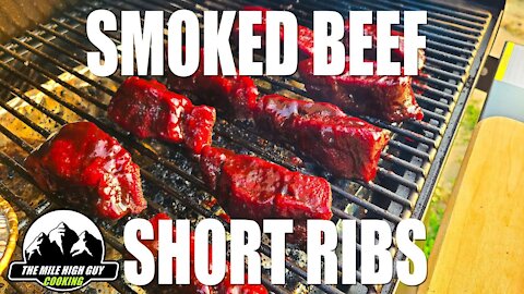 Smoked Beef Short Ribs | Traeger Cooking