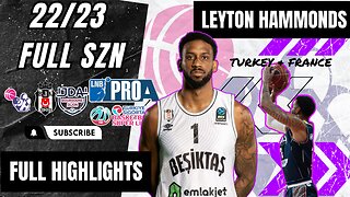 Leyton Hammonds Highlights 2023/24 || Turkey & France || Besiktas & JA Dijon