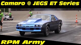 Chevy Camaro Drag Car JEGS ET Series 8/2/2020