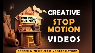 promote your brand by creative stop motion animation