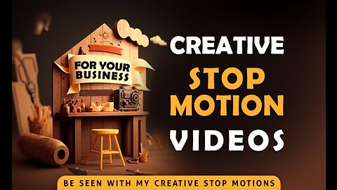promote your brand by creative stop motion animation