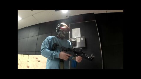 SAINT VICTOR PDW + ORIGINAL AR15 PISTOL : SPRINGFIELD ARMORY : RANGE DAY : 4K POV