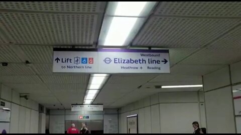 Elizabeth line Tottenham court road #elizabethline