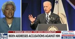 Donna Brazile defends Creepy Joe Biden against groping allegations