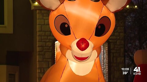 Rudolph the Red-Nosed Reindeer lost his glow overnight