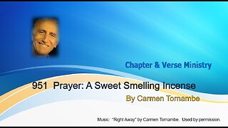 951 Prayer: A Sweet Smelling Incense