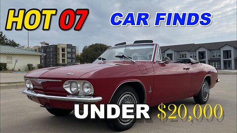 TOP 07 Classic cars For Sale by Owner on craigslist Market Under $20,000