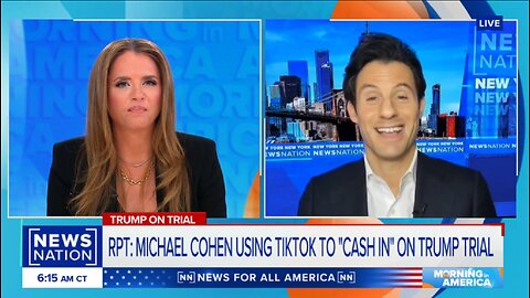 Michael Cohen accepts donations as he discusses Trump hush money case on TikTok