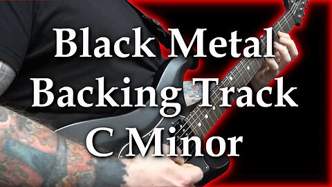 Black Metal Backing Track - C Minor